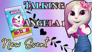 My Talking Angela 1 __ 2024 New Year Party Dress __ Album Challenge 💫♥️💫 #newevent #gameplay