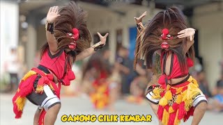 SKILL KEREN GANONG CILIK KEMBAR BIKIN PENONTON TERPUKAU