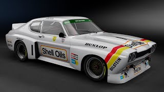 Assetto Corsa: 1971 Ford Capri RS at 60's Hockenheim