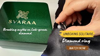 My experience buying lab grown solitaire diamond finger ring which just costed 56000rs/-🤯