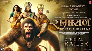 Ramayana: Part 1 - Official Trailer | Ranbir Kapoor | Sunny Deol | Sai Pallavi | Nitesh T | Concept