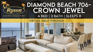 Luxurious Galveston Beachfront Condo Walk-through | Diamond Beach 706 - Crown Jewel | Ryson