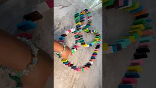 🌈Satisfying Domino Spiral effect 🌈🎉 Asmr  Domino bricks falling spiral #spiral #domino #ytshorts