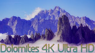 Nature Relaxation Film 4K Drone , Dolomites Italy , Relaxing Music for Stress