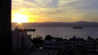 "Sun"set in aqaba amazing :)