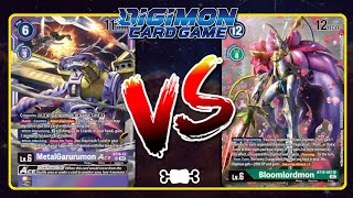 Digimon TCG Locals | MetalGarurumon vs. BloomLordmon (@PrimitiveKage) | BT14 Tournament