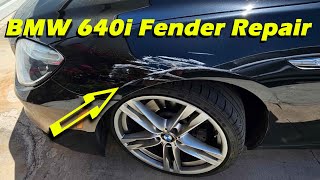 Mobile Fender Repair Phoenix Arizona BMW 640i