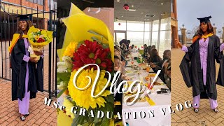 MY GRADUATION VLOG 🎓| MSc Public Health | University of Sunderland, Uk | MonnyLagos