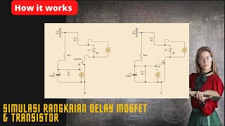 Simulasi cara kerja transistor dan mosfet