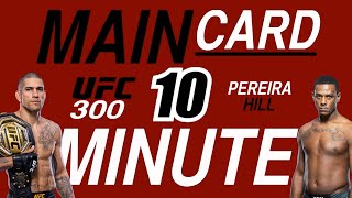 Best UFC 300 Bets | 10 Min Full Card Breakdown | Pereira vs Hill | Zhang vs Yan | Gaethje v Holloway