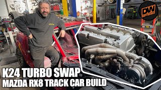 K24 Turbo swapped RX8 track car build by Dynotorque - Part 2