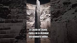 El Lanzón Chavín, cuya réplica se encuentra en el museo de Pueblo Libre. #shortsyoutube #historia