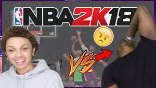 TRIZZY TRE VS CJRICE IN NBA 2k18!!!🏀😈😡** RAGING**😡