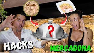 ¡Hack de Pizza carbonara  con espaguetis que Tienes que Probar! 🍝🔥 Receta FÁCIL