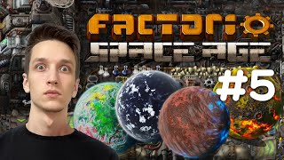 🔴 Factorio: Space Age — продвинутая нефтянка, дроны.