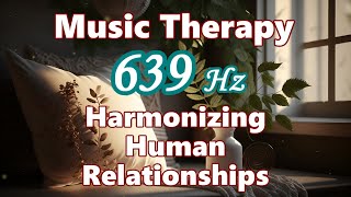 【Harmonizing Human Relationships,Attracting Love】 Healing Music with a 639 Hz #musictherapy