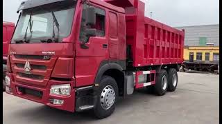 High-quality Howo second-hand dump truck