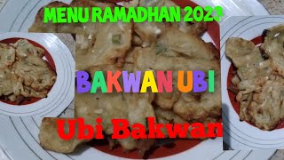 Goreng Ubi Bakwan, Alternatif Menu Buka Puasa