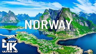 Flying Over Norway 4K Ultra HD - Relaxing Music With Beautiful Nature Scenes - Amazing Nature