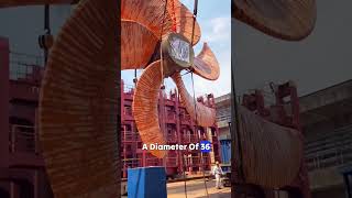 SHIP PROPELLER #ship #shipping #seaman #seafarer #youtubeshorts