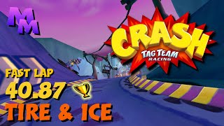 Crash Tag Team Racing - Tire & Ice Fast Lap - 40.87 [PB]