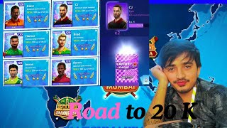 Cricket league road to 19k and giveaway🎁✨ rs. 66