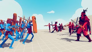 TRIBAL TEAM vs PIRATE TEAM| TABS Totally Accurate Battle Simulator