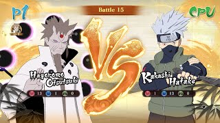 Hagoromo vs Kakashi (Double Sharingan) - Naruto X Boruto Ultimate Ninja Storm Connections