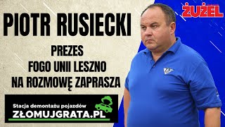 Piotr Rusiecki: Za dwa lata walka o medale. Jeśli Unia będzie trwała