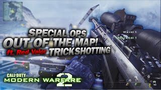 SPECIAL OPS OUT OF THE MAP! - MW2 Trickshotting