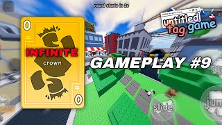 Untitled Tag Game [recode] INFINITE CROWN Gameplay #9 || Bloxburg || Mobile