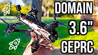 Crazy Power in a Small Package! GEPRC DoMain 3.6"  Freestyle FPV Drone Review