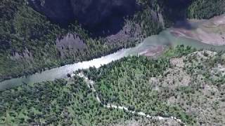 Canyon Creek above Clarks Fork in Wyoming