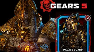 GEARS 5 Characters Gameplay - PALACE GUARD Character Skin Multiplayer Gameplay!