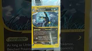 Rozšíření Umbreon sbírky, Umbreon #32 ze Skyridge edice. Budu rád za ODBĚR a lajky.🔥 #Short #pokémon