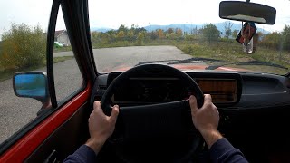 1978 VW Golf Mk1 - POV short drive (Binaural Audio)