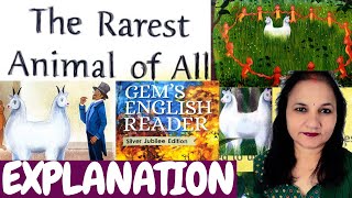 The Rarest Animal of All | Explanation in Hindi | Grade 4 | Gem's English Reader