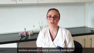 Saliha Bjelkić - Mikrobiološki laboratorij