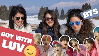 BTS Reaction | BOY WITH LUV Ft. Halsey (eng subs) | In a wonderful snow land!