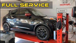 Servicing the Nissan Juke Nismo for the first time | Engine Oil, Transfer Case, Rear Differential