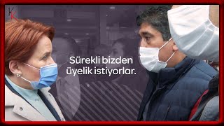 Konya'da Vatandaş Akşener'e Şok Yaşattı 'Devlet Hastahanesinde Ak Partiye Üye Misin Diye Soruyorlar'