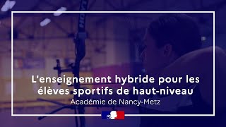 L'enseignement hybride pour les sportifs de haut niveau