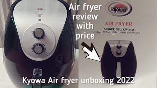 AFFORDABLE KYOWA AIR FRYER REVIEW 2022 #AirFryer #kyowa /Unboxing Air Fryer Kyowa #kyowa7.0L