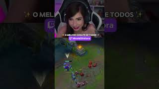 Assiste com som KKKKKKK 🤣 #leagueoflegends #gameplay #lol #streamer #nicolediretora #twitch #clips