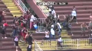 Fight Breaks Out At Soccer Game In Brazil