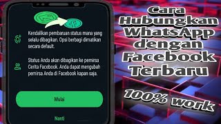 Cara Menghubungkan WhatsApp Ke Facebook Terbaru