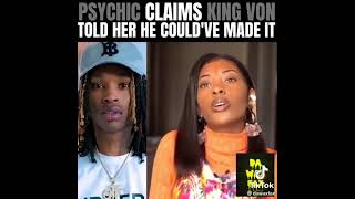 #shecap #tiktokchallenge #kingvon ‼️‼️Psychic Clams King Von Told Her He Could've Made It‼️‼️‼️ 🤣🤣🤣🤣