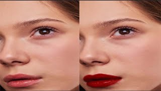 How To Create Realistic Lipstick Effect In Photoshop ( Easy Steps )