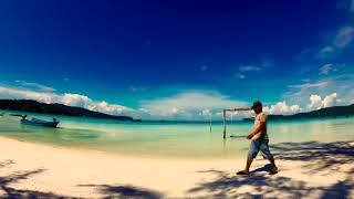 Koh Rong Island Cambodia weather timelapse