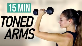 Arm Training mit Hanteln für schöne Arme - mit Warm up und Cool down